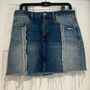 Denim skirt